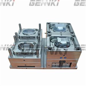 POM PET Hard Plastic Molding PP Household 500k UV Injection Molding