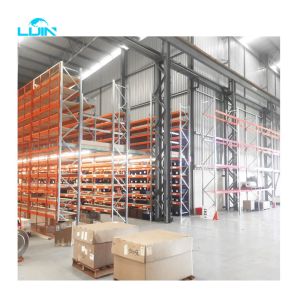 Prefabricated Heavy Duty Metal Mezzanine Shelving System Installing A Mezzanine