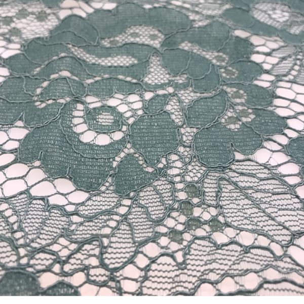 Piece Dyeing Embroidered Mesh Lace Fabric Wedding Dress Lace Fabric 59 Inch