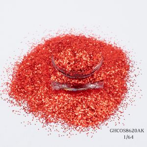 OEM Chameleon Pigmented Ultra Fine Cosmetic Glitter Red For Eyeshadow