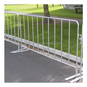 Galvanized and PVC Coated Low Carbon Steel Canada Temporary Fence Panel
