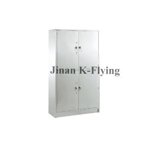 Lockabe Hospital Stainless Steel Medical Cabinet Four Doors