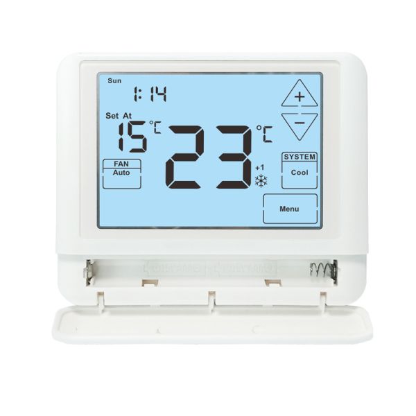 Buy Battery Or 24V Compatible 7 Day Programmable Thermostat With Digital Display And User-Friendly Controls at wholesale prices