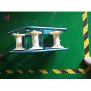 20KN SHJ Cable Roller Pulley Telecom Overhead Line Stringing Tools