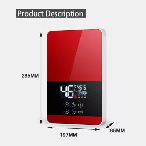 OEM / ODM Wall Mounted Shower Tankless Electric Water Heater