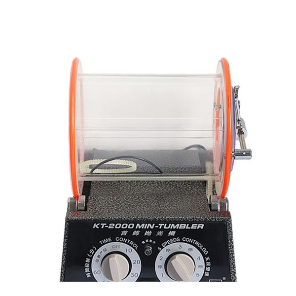 5kg Tumbler Jewelry Polishing Machine 60W Bidirectional Rotation