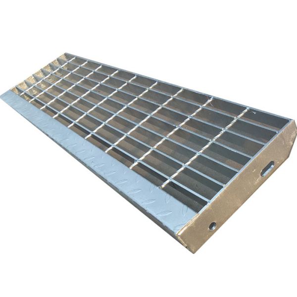 Buy Metal Structure Serrated Galvanized Steel Grating Platform Middle Carbon at wholesale prices
