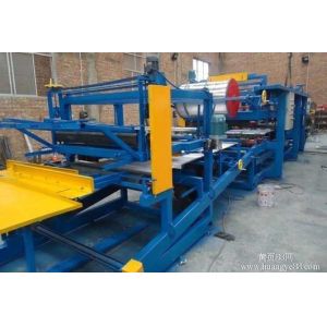 Ppgi Continuous Sandwich Panel Line Eps Sandwich Panel Making Machine