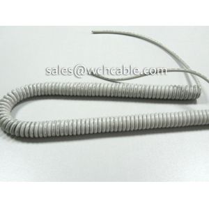Quality UL21323 HVAC Control Spiral Cable 60C 150V for sale