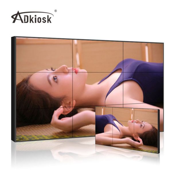 Buy Digital Signage LCD Video Wall Display 3.5mm Bezel FHD 46Inch With Aluminum Bracket at wholesale prices