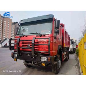 China 371HP 6x4 Sino Dump Truck With Military Bumper South Sudan on sale