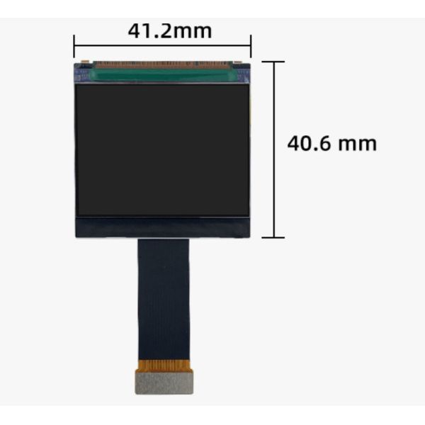 1.89 inch VR TFT display side view