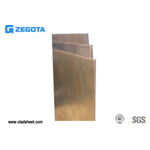Super Thin ISO9001 260MPA Copper Clad Stainless Steel Strip