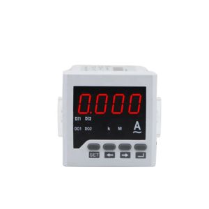72*72 mm Single Phase LED Ampere Current Meter