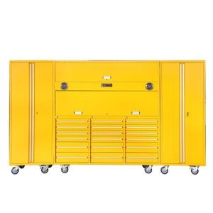 Garage Tool Storage Cabinet with Heavy Duty Drawers and Multi Function Features