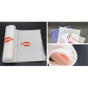CPE Custom Plastic Zip Bags Tearproof Environmentally Friendly Materials