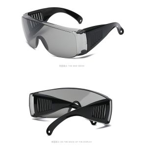 Transparent Lens Oversized Sunglasses UV400 38g Windproof Goggles