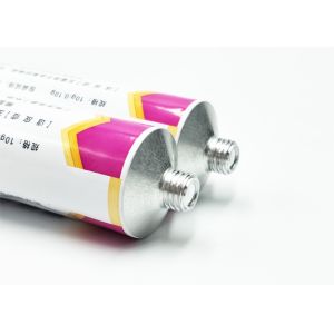 Non Toxic Hygienic Aluminum Collapsible Tubes 6 Colors Offset Printing Available