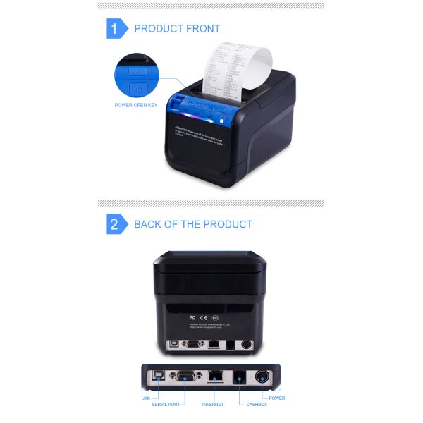 ACE V1 Wireless 80mm Thermal Printer For Retail Thermal Receipt Printer