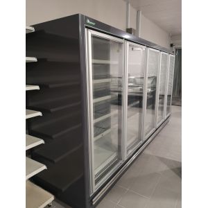-22 To -18 Degree Defrosting Upright Display Freezer With Muiti Doors