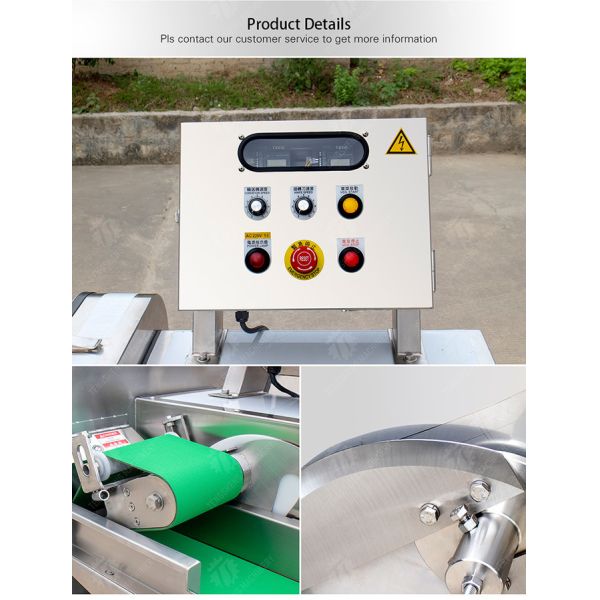 75KG Large Fruit And Vegetable Cutting Machine Leaves Commercial Stainless Steel Vegetable Cutting