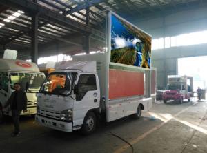 Quality ISUZU Advertisement LED Billboard Truck P4 P5 P6 For Mobile Advertising for sale