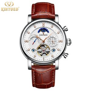 Custom Logo Leather Wrist Watch High Precision Accurate Travel Time