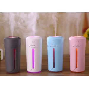 Color LED cup humidifier / usb personal air purifier air humidifier diffuser