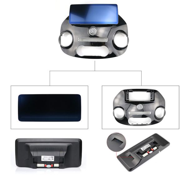 Mercedes Vito Android Radio Remote Control Car Head Unit Built In 360 DSP CarPlay