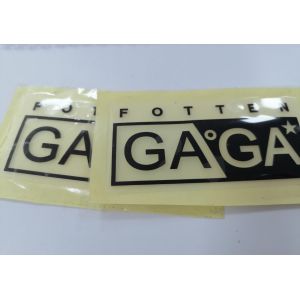 Heat Transfer Clothing Printed Labels 3D Silicone Logo Customized