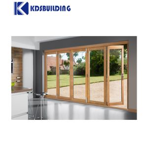 KDSBuilding Exterior Triple Pane Soundproof Insulated Main Entrance Wooden
