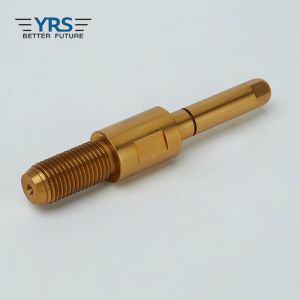 Bronze Practical CNC Turning Parts , Shaft CNC Precision Turning Components
