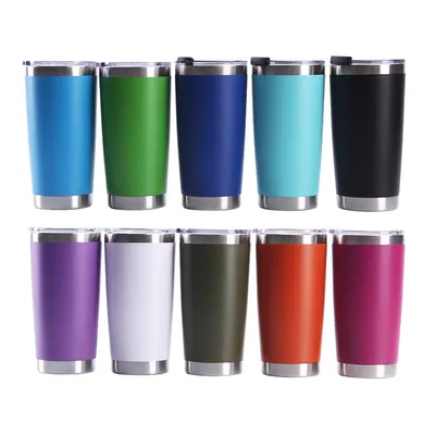Wholesale 20oz Double Wall Vacuum Insulated Tumbler Stainless Steel Car Travel