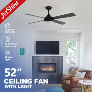 Modern Ceiling Fan With Light Silent Motor Energy Saving Home Decoration