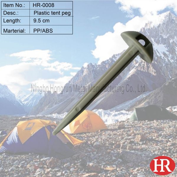 tent pegs nails 9.5cm plastic tent nails