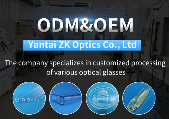 Single-Port Sealed Quartz Glass Tube Durable For Various Uses