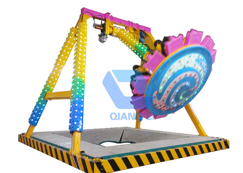 Buy Popular Pendulum Amusement Ride / Mini Frisbee Pendulum Ride 3.8m Height at wholesale prices