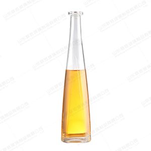 China 750ml Clear Glass Bottle for Brandy Whisky Wine OEM/ODM Acceptable Body Material Glass on sale