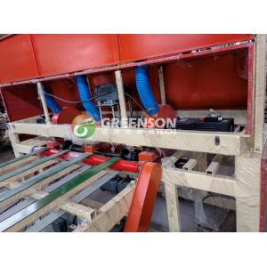 China Fully Automatic Lamination Machine with 4KW Installed Power ≤1300mm Effective Width for 5-30mm Gypsum Ceiling Tiles on sale