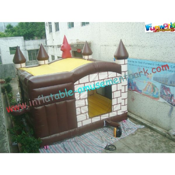 OEM Outdoor Inflatable Bouncer Slide Commercial / Home Use For Kids