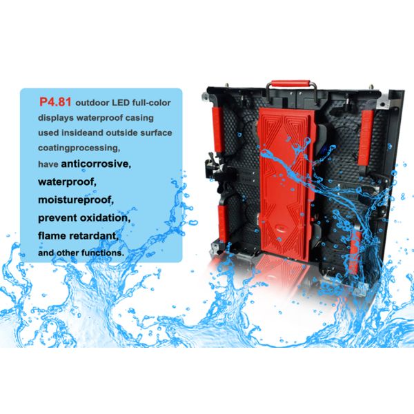 High Brightness P4.81 SMD2727 Outdoor LED Advertising Display For Shopping Mall