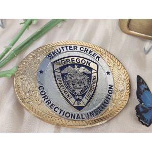 Custom Zinc Alloy Belt Buckle for Men with Logo 3-3.5 Inch