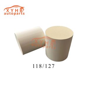 Quality Ceramic Carrier Anisotropic High Quality Three-Way Catalytic Filter Element Euro 1-5 Model 118 X 127 for sale
