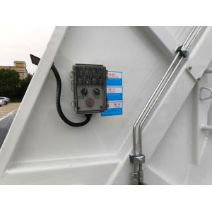 Cheap Price 4x2 8CBM Compactor Garbage Truck With Sidecar Hitch Bucket for City