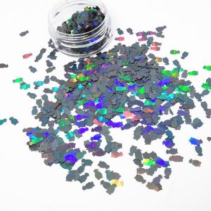 OEM Yiwu Zy Webbing Masked Superman Glitter for Tumbler Craft Other Holiday