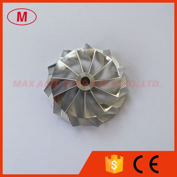 GTX2860R 47.10/60.13mm 11+0 blades 813711-0003 turbo milling/aluminum 2618/billet compressor wheel