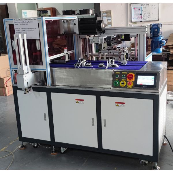 Full Automatic Plastic Card Playing Card 5x5 Punching Auto Card Die Cutter YLP-FA-600