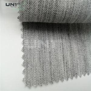 Garment Stiff Interlining Material / Rayon Woven Fusing Interlining Fabric