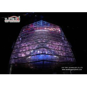 Large White Tents For Weddings , Custom Outside Party Tent Marquee