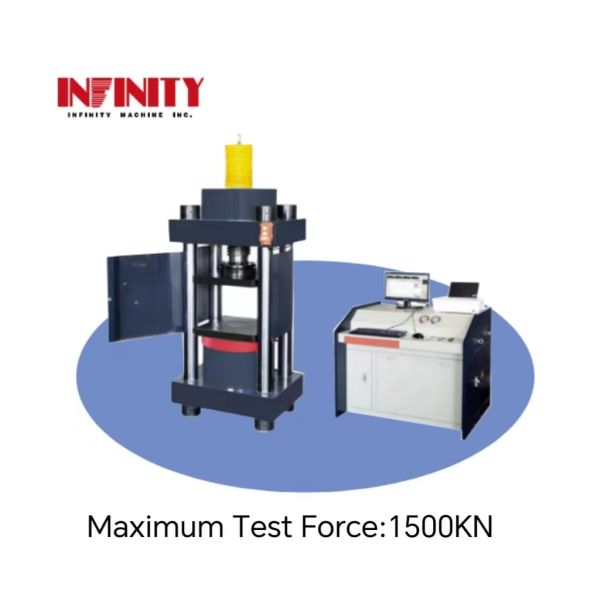 Buy Concrete Compressive Strength Testing Micro Electro hydraulic Servo Compression Tester at wholesale prices